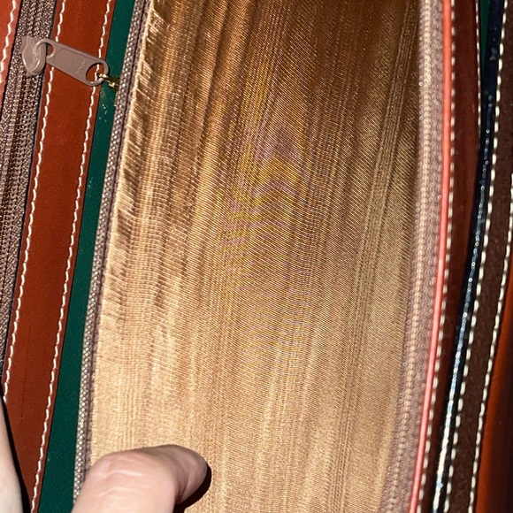 Luxury Brand Mark Cross Leather Briefcase - Picture 7 of 14